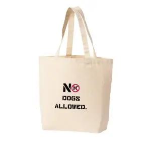 에코백 토트백 출입금지 NO DOGS 안내 디자인 토트백 에코백