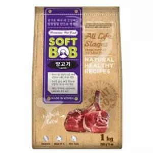 강아지 소프트밥 양고기 1kg 반려견 반습식 찐사료