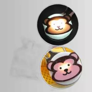 강아지 원숭이 LED 팬던트 1P 불빛 야간 목걸이 산책