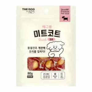 더독 미트코트 에그볼 오리 80g