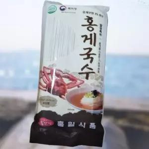 홍일 홍게 국수 350g 감칠맛