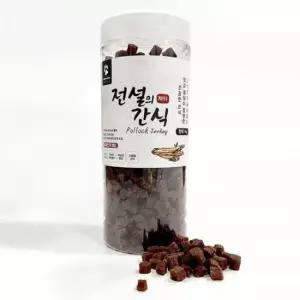 강아지 국내산 소프트 져키 황태 1kg 노즈워크 간식