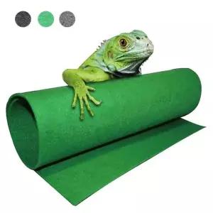 고품질 파충류 흡수 매트 40x60cm 패드 도마뱀 거북이 보습 육지 (WC18F7D)