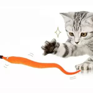 PET 고양이 낚시대 리필 교체 스네이크 테일 카샤 고양이지렁이낚시대 (WC12325)