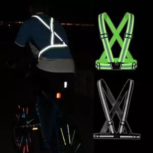 엑스반도 조깅 라이딩 이벤트 야광 안전 형광 조끼 형광조끼 반사조끼 (WB0DE31)