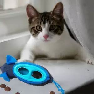 고품질 고양이 먹이퍼즐 사냥본능 쥐먹이 장난감 5P 반려묘장난감 푸드퍼즐 (WA4056A)