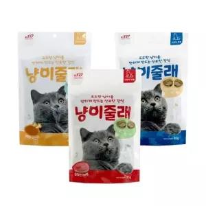냥이줄래 비스켓 85g X3개 고양이 간식 부드러운과자 반려동물용품 (WB9860B)