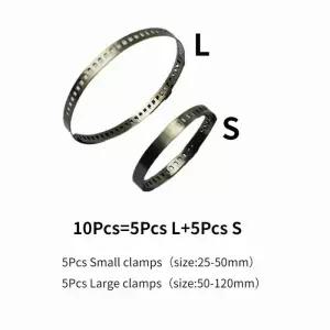 등속조인트 5개10개 스틸 CV 조인트 부트 크림프 클램프 키트 드 25- 50mm 50- 120mm