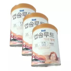 매일 앱솔루트 프리미엄 명작 분유 2단계 800g x 3개