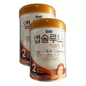 매일 앱솔루트 명작 2FL 분유 2단계 800g x 2개
