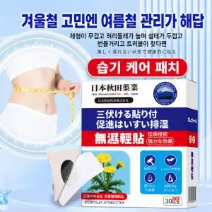 [일본수입 | 전신적용] 복부 다이어트 패치 팔뚝살/종아리 패치 복부 내장지방분해 바디 디톡스 밸런스 습기 지방부종제거 독소 제거 1개, 30개입