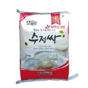 강화수정쌀20kg 2025년 강화도교동쌀 박스포장