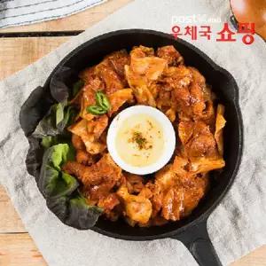 [우체국쇼핑] 춘천 이경자님의 춘천닭갈비 1kg (2kg 주문시 사누끼+떡 포함)