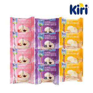 끼리 크림치즈 찰떡 3종 12개 (스트로베리4+블루베리4+ 베이크치즈4)