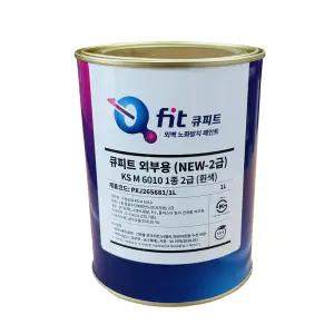 노루페인트 큐피트 수성 외부용 흰색 (1종2급) / 용량 1L