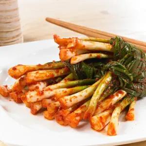 [산정마을] 전통김치의 참맛 부드러운 전라도 파김치 1kg