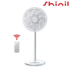35cm 스마트 BLDC 선풍기 SIF-BZ14R 리모컨 14형 16엽 2중 날개 좌석용 스탠드형 서