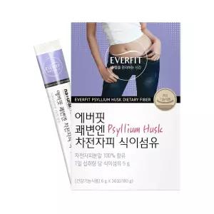 내츄럴플러스 에버핏 쾌변엔 차전자피 식이섬유 30포 묵직한 아랫배 부드러운 장운동
