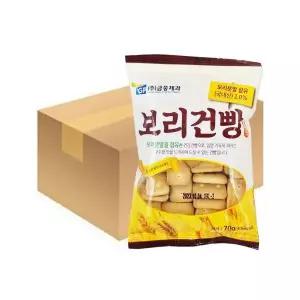 금풍제과 보리건빵골드 70g 30개입 1박스 군대 간식