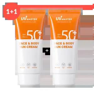 토니모리 UV마스터 페이스 앤 바디 선크림 spf50+pa+++ 80ml 2개