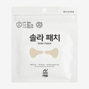 솔라패치 플러스형 8회분 자외선차단 골프 기미 UV차단 러닝 패치