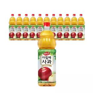 과일촌 아침에사과 PET, 1.5L, 12개