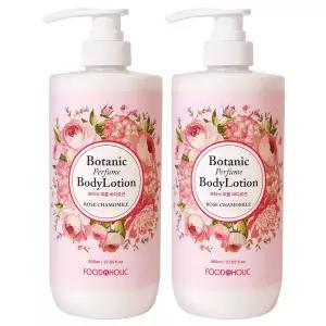 [푸드어홀릭](1+1)푸드어홀릭 보타닉 퍼퓸 바디로션 로즈 캐모마일 800ml/향이좋은 대용량 바디밀크