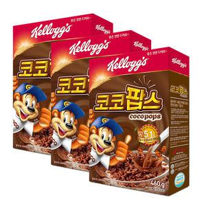 켈로그 코코팝스, 460g, 3개
