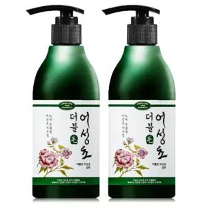 더블모 어성초 샴푸 두피 약산성 비듬 샴푸 300ml 2개