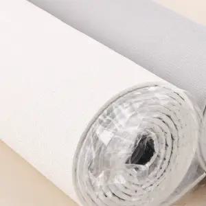 쿠셔니 단열벽지 접착식 실크벽지 결로곰팡이방지 1M x 20M 두께 4.5mm