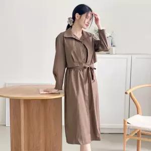 르포엠 [최초가 139 000원]가브리엘 투웨이 트렌치 원피스