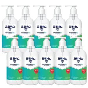 크리넥스 안심플러스 손소독겔 용기형 480ml x10개