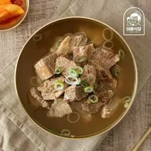 아빠식당 진한 국물 뼈없는 소갈비탕600g 1팩
