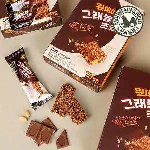 원데이그래놀라초코바 10개세트x3 /초코바 간식
