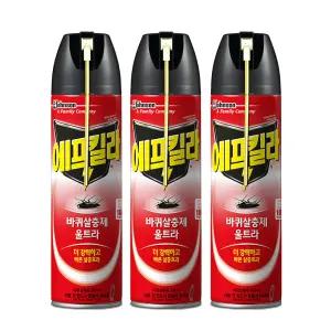 에프킬라 바퀴 스프레이 울트라 500ml, 3개