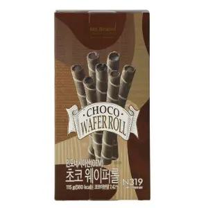 노브랜드 초코 웨이퍼롤 115g