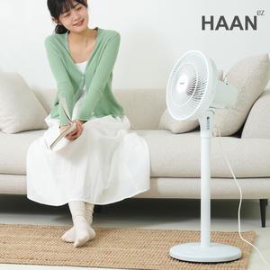 한경희 2WAY 스탠드 좌식 겸용 고출력 저소음 과열방지 모터 5엽 선풍기 HAAN-HAC330