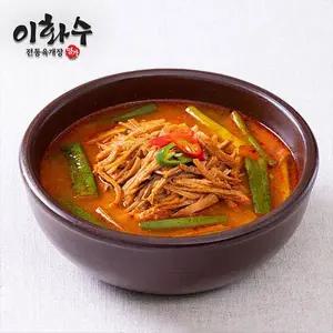 이화수 일품 육개장(500g * 6개)