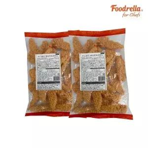 [푸드렐라 for chefs]업소용 케이준치킨텐더 1kg 2개