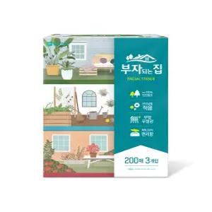 모나리자 부자되는집 미용티슈 200매 6개입