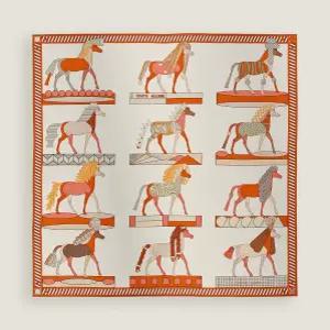 에르메스 여성 스카프 A Toute Allure scarf 90 H004237S 07 블랑