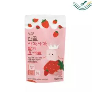 산골 사각사각요거트 딸기 15g, 10개