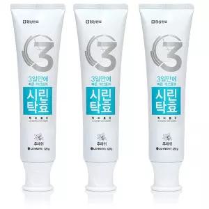 LG생활건강 페리오 시린탁효 후레쉬 치약 120g x 3개