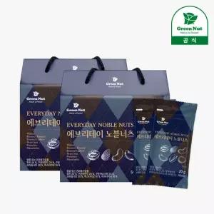 [그린너트] 에브리데이 노블너츠 20g 25봉 2세트