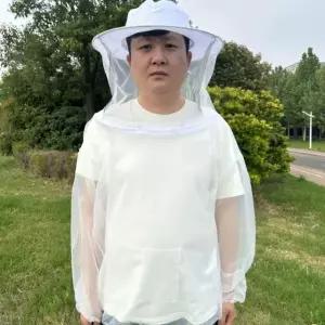 최고급 양봉 망사 티셔츠 전신 말벌옷 꿀벌 통기성 벌집 안전복 프리사이즈