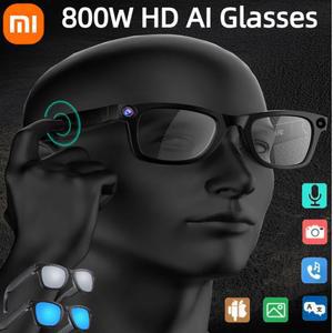 Xiaomi 800W 픽셀 HD 스마트 안경 G300 AI GPT 카메라 블루투스 통화 번역 개체 식별 광변색 렌즈