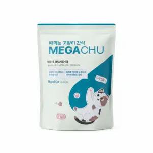 메가츄 짜먹는 츄르 고양이간식 대용량 90스틱 연어 참치 치킨