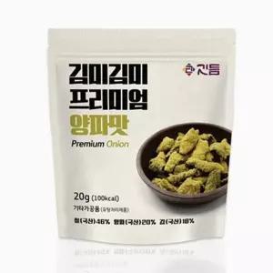 [작심밀도]글루텐프리 김미김미 김부각 양파맛 6개/ 개당 각 20g