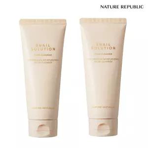 [네이처리퍼블릭] 1+1 쫀쫀거품 스네일 솔루션 폼클렌징 150ml