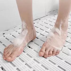 화장실 미끄럼 방지 매트 흡착 논슬립 샤워실 욕실 미끄럼 방지 매트 배수 고무 현관 타일 주방
